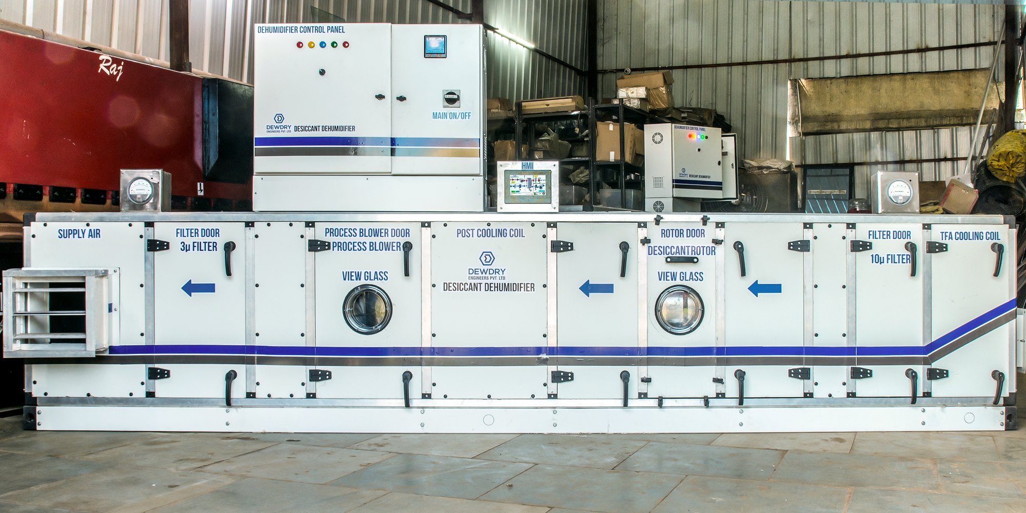 AHU with Dehumidifier